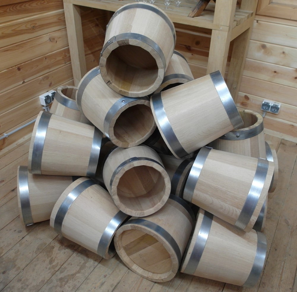 Кадки дубовые